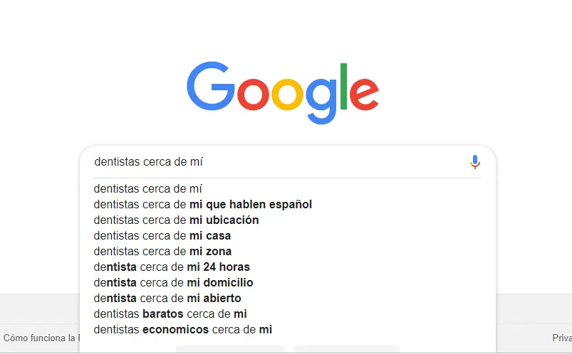 clinicas-dentales-google